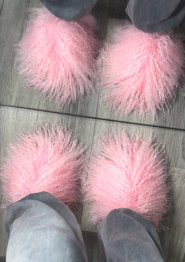 Light Pink Frenzy Mongolian Slides