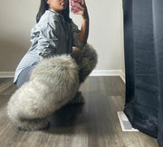 NEW Fluffy Thigh High Fur Boots (use code “SPRING” at checkout)